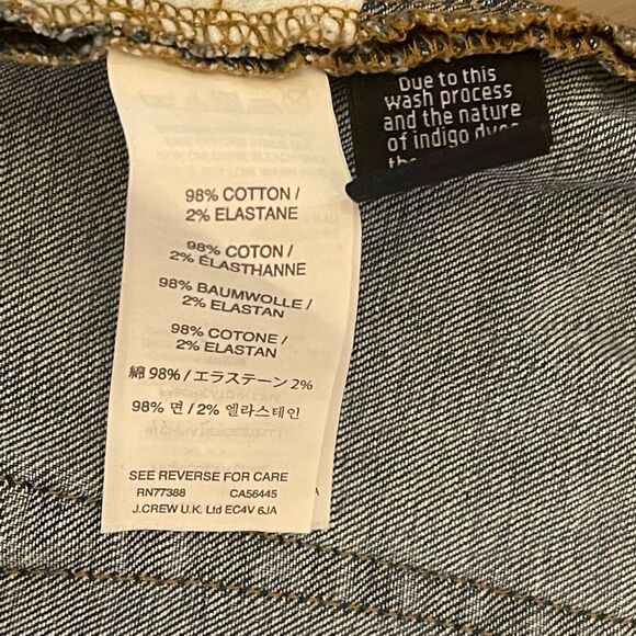 EUC J.Crew Indigo Denim Shorts - Picture 6 of 6